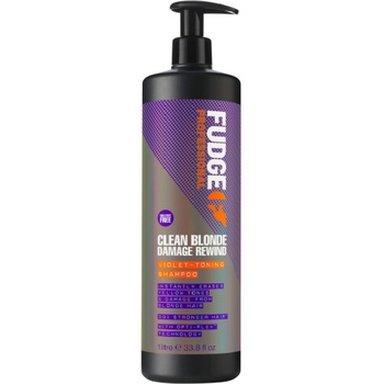 Clean Blonde Damage Rewind Violet Toning Shampoo - Fialový tónovacie šampón pre blond a melírované vlasy